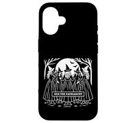 Hex the Patriarchy, Witch Coven, Witchy, Witches Full Moon Case for iPhone 16