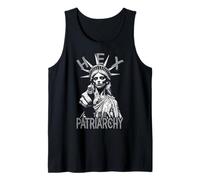 Hex The Patriarchy Zombie Liberty Feminist Halloween Gothic Tank Top