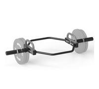 Hex Trap Bar 2-Inch Olympic Weightlifting Barbell,48.6" Deadlift Bar for Squats,Shrugs,Push-Ups,400Lbs Weight Capacit Suitable Home Gym Equipment Workouts for Beginners,Women,Men-Multiple Colors (GRAY