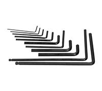 Hex Wrench Set, 11-Piece, Guitar Repair Tools for Truss Rod & Hardware | Precision truss rod adjustment, durable bridge tweaks, colour-coded sizes for on-stage use, snug screw fittings