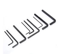 Hex Wrench Set, 9 Pcs Guitar Neck Bridge Tuner Carbon Steel 1.5-5.0mm with Adjustable Truss Rod for Most Guitars, Bass
