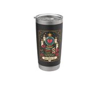 Hex Your Ex Witchy Breakup Humor, Fun Mystical Tarot Card Stainless Steel Insulated Tumbler