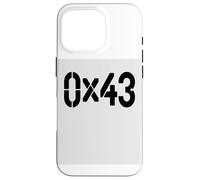 Hexadecimal Code Cyber Programmer Tech Meme Case for iPhone 16 Pro