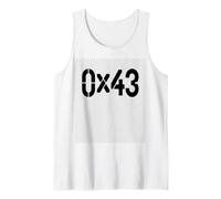 Hexadecimal Code Cyber Programmer Tech Meme Tank Top