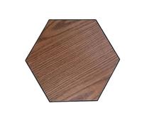 Hexagon Acoustic Panels Wood Grain Wall Stickers For Bedroom Home Decor Felt Self Adhesive Soundproof Panel Decoration(Color-01)