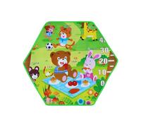 Hexagon Babies Crawling Mat | Baby Playing Mat for Floor | Educational Elastic Mats Soft Playma-ts | Anti-Slip Shockproof Tummy Time Mats for Floor in Bedroom, Nursery for Kids Girls Boys
