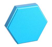 Hexagon Billiard Chalk Holder Aluminum Pool Cue Chalk Case Chalk Carrier Case Accessory
