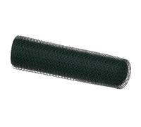 Hexagon Fence Mesh Green 0.8 x 100 m Steel Semi-Opaque Garden Privacy Roll