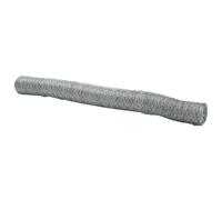 Hexagon Fence Silver 1 x 10 m Galvanised steel