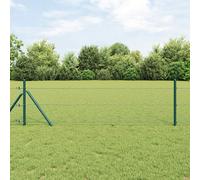 Hexagon Garden Fence Green PVC 10x0.6m Modern Privacy Terrace Divider Stylish XL