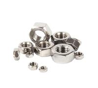 Hexagon Hex Nuts M1 .2 .4 .6 M2 .5 M3 M4 M5 M6 M8 M10 M12 M14 M16 M18 M20 Nut 304 Stainless Steel DIN934 Metric(M14 x 2Pcs)