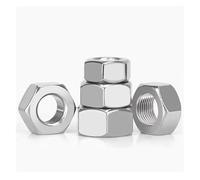 Hexagon Hex Nuts M1 M1.2 M1.4 M1.6 M2 M2.5 M3 M3.5 M4 M5 M6 M7 M8 M9 M10 M12 M14 M16 M18 M20 Hex Nut Stainless Steel Metric(M3 25pcs)