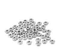 Hexagon Hex Nuts M1 M1.2 M1.4 M1.6 M2 M2.5 M3 M3.5 M4 M5 M6 M8 M10 M12 M14 M16 M18 M20 Hex Nut 304 Stainless Steel Metric(M8 x 10Pcs)