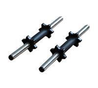 Hexagon Hxgn 16.5-Inch Adjustable Dumbbell Bars With Spinlock Collars For Home Gym