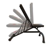 Hexagon Hxgn Ultimate Adjustable Dumbbell Weight Bench For Home Fitness Training