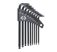 Hexagon Key Set for TX Tamperproof, Set of 9
