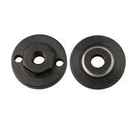 Hexagon M10 100 Angle Grinder Outer Flange Nut Set with Press Plate for 20 22 22.2mm Internal Blades, Compatible with 125mm Slot, 12mm Installation, Metal Construction