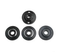 Hexagon M10 Angle Grinder Outer Flange Nut Set, 100mm Metal Press Plate for Internal Blade Sizes 20mm 22mm 22.2mm Compatible with 125mm Slot