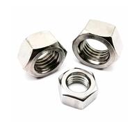 hexagon nuts with flange, 10-200pcs M2-M16 304 Stainless Steel Hex Nut(M3)