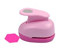 Hexagon Paper Punch 3 Inch - Large Punch for Paper Crafts Hexagon Hole Paper Punchers for Cardstock, Gift Wrapping, Greeting Cards and Scrapbook