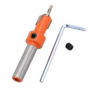 Hexagon Shank Countersink Drill Bit Set for for Woodworking Chamfer and Screw Hole Drilling, Quick Change 45# Carbon Steel Body with YG8 Alloy Blade Head,(2.8x10mm)