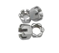 Hexagon Slotted Nut GB6181 Internal Thread Hex Slotted Nut 304 Stainless Steel M24 M27 M30(M24x3x24)