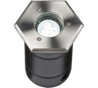 Hexagon Stainless Steel Walkover Driveover Light 230V IP67 Netlighting Grey One Size