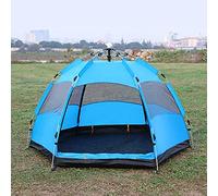 Hexagon Tent Ultralight Portable Outdoor Camping Folding Automatic 3-5 Person Waterproof Sunscreen Breathable Family Tents