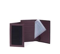 Hexagona Men's BOLSO Billfold, Bordeaux Dandy, L : 10,5 x h : 14,5 x P : 2 cm