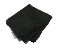 Hexagonal 3-5MM Round Hole Nylon Mesh Aquaculture Net Cage Enclosure Pull Net Fish Fry Water Flower Seedling Cage Lifting Net (Black, 2.0MX1.0MX5MM)