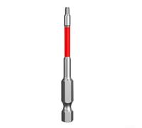 Hexagonal Alloy Steel Screwdriver Bits 65mm for Electric Tools with Forged High Hardness and Magnetic Adsorption for Stable Screw Fit (1.5-2mm)