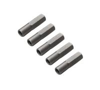Hexagonal Bit Adapter 5pcs Set 6.35mm to 4mm Socket Shank for Precise Screwdriver and Drill Use Bit Adapter