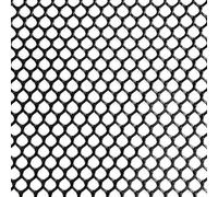 Hexagonal Chicken Wire Mesh Roll, Plastic Poultry Netting, 1x4m Black Garden Fence for Balcony, Floral & Animal Protect, Ber for Banister Guards