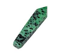 Hexagonal Column Tower Tip Wand Natural Stone Amethyst Home Decoration, Crafts