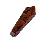 Hexagonal Column Tower Tip Wand Natural Stone Amethyst Home Decoration, Crafts