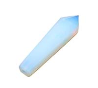 Hexagonal Column Tower Tip Wand Natural Stone Amethyst Home Decoration, Crafts