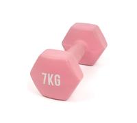Hexagonal Dumbbell - 7kg Pair Myga Pink One Size