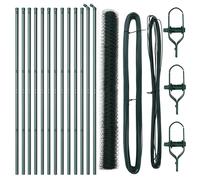 Hexagonal Fence Ground Fix Mesh Garden Terrace Barrier Outdoor Posts vidaXL