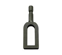 Hexagonal Fence Wire Twisting Drill Bit - Premium Carbon Steel Cable Tying Tool | Quick-Connect Power Chuck Attachment for Chain Link Fencing Installation, Wire Mesh Tyings, Pipe Engineering Repair