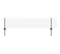 Hexagonal Fence with Post Mesh Panel Outdoor Barrier Garden Modern vidaXL