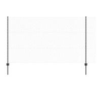 Hexagonal Fence with Post Mesh Panel Outdoor Barrier Garden Modern vidaXL