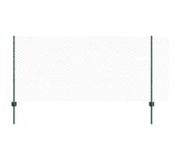 Hexagonal Fence with Post Mesh Panel Outdoor Barrier Garden Modern vidaXL