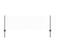 Hexagonal Fence with Post Mesh Panel Outdoor Barrier Garden Modern vidaXL