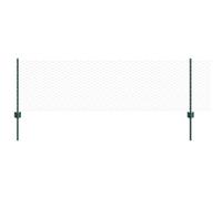 Fence and Post Steel Panels Outdoor Barrier Garden Terrace Divider vidaXL