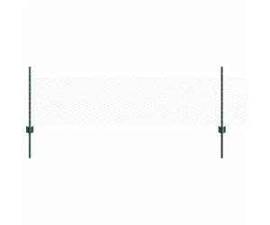 Hexagonal Fence with Post Mesh Panel Outdoor Barrier Garden Modern vidaXL