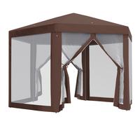 Hexagonal Garden Gazebo Party Tent Patio Marquee Canopy