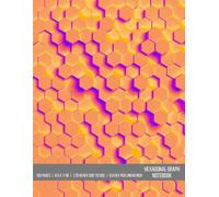 Hexagonal Graph Notebook: Organic Chemistry and Biochemistry Notebook, 8.5x11", 100 pages, 1.25" Hex Side to Side, 0.8 Hex per Linear Inch, Light Gray Lines, Matte Paperback