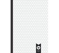 Hexagonal Graph Paper A4: Notebook | Exercise Book with Hexagonal Grid for Easy Drawing of Organic Chemistry Structures | 110 Pages - 55 Sheets | DIN A4 Format