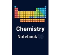 Hexagonal Grid Paper Periodic Table Notebook for Chemistry, Biochemistry and Scientific Studies, 6X 9¨ & 120 pages