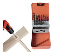 Hexagonal Head Kit - 15 cm Portable Box, Quick Change Holder, Multi-Purpose Hardware | Assembly of Home Furniture Repair Equipment Workshop Garage Mechanical Metal